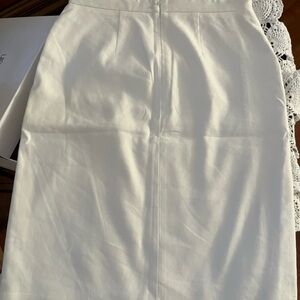 Ann Taylor NWT Ivory Skirt